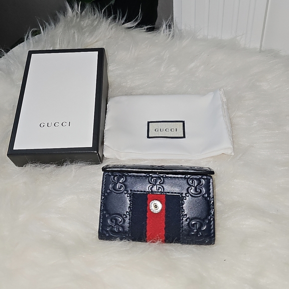 Authentic Gucci Key Case Sherry Line - Picture 8 of 16